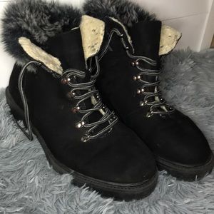 Merona Faux Fur Lining Boots